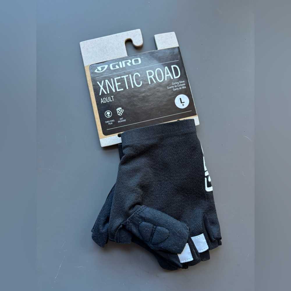NWT GIRO XNETIC ROAD cycling gloves- Adult Large